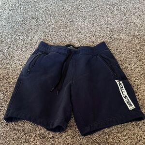 Hollister Men's Navy Athletic Shorts